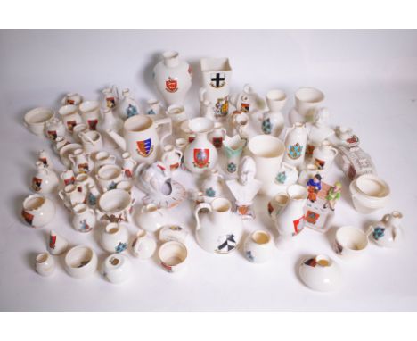GOSS; A LARGE QUANTITY OF CRESTED CHINA (QTY)