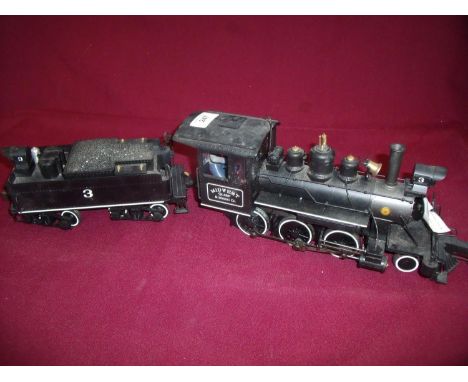 Bachmann garden scale Midwest Quarry &amp; Mining Co locomotive &amp; tender 