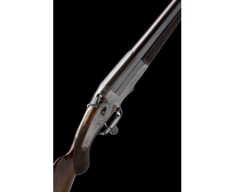 BLISSETT, SON & TOMES AN 8-BORE SINGLE-BARRELLED ROTARY-UNDERLEVER HAMMERGUN, serial no. 7470, circa 1880, 40 3/4in. black po