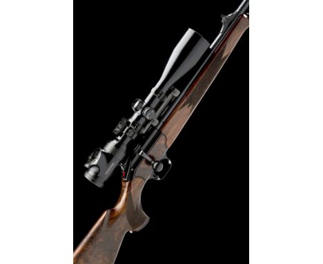 BLASER AN 'R93 LUXUS' STRAIGHT-PULL MAGAZINE SPORTING RIFLE, SERIAL NO. FL0080, WITH THREE BARRELS IN .375H&H, .30-06 AND .24