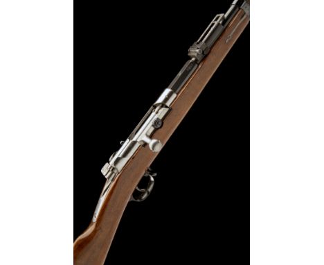 SPANDAU ARSENAL, GERMANY A GOOD 11.15mm (MAUSER) BOLT-ACTION MAGAZINE SERVICE-RIFLE, MODEL 'M71/84', serial no. 5887, dated f