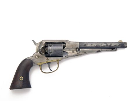 E. REMINGTON & SONS, USA A .38 (RIMFIRE) DOUBLE-ACTION REVOLVER, MODEL 'FACTORY CONVERSION OF THE RIDER NEW-MODEL', serial no