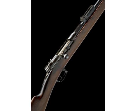 MAUSER, GERMANY A RARE 9.5x60mmR (TURKISH) BOLT ACTION REPEATING RIFLE, MODEL 'M1887', serial no. 220541, one of only approxi