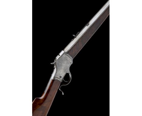 WINCHESTER REPEATING ARMS, USA A .40-90 (WINCHESTER SINGLE-SHOT) SPORTING-RIFLE, MODEL '1885 HIGH-WALL', serial no. 66396, fo