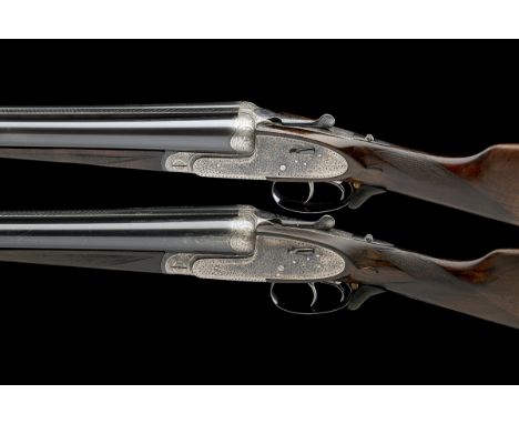PEDRO ARRIZABALAGA A PAIR OF 12-BORE SELF-OPENING HAND-DETACHABLE SIDELOCK EJECTORS, serial no. 8131 / 2, with extra barrels,