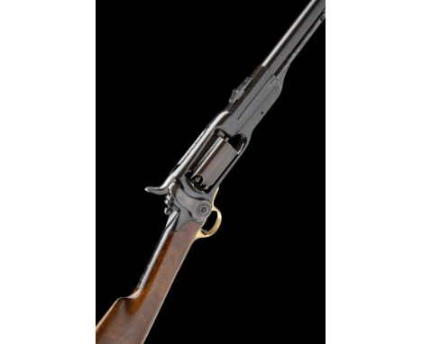 COLT, USA A SCARCE .56 PERCUSSION REVOLVING CARBINE, MODEL '1855 BRITISH CARBINE', serial no. 11710, manufactured between 185