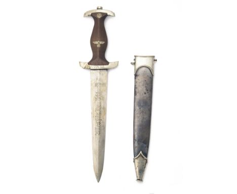 E. PACK & SOHN, SOLINGEN A PRE-WAR 'HOLBEIN' DRESS DAGGER FOR THE S.A. ORGANISATION, early 1933/34 production, all solid nick