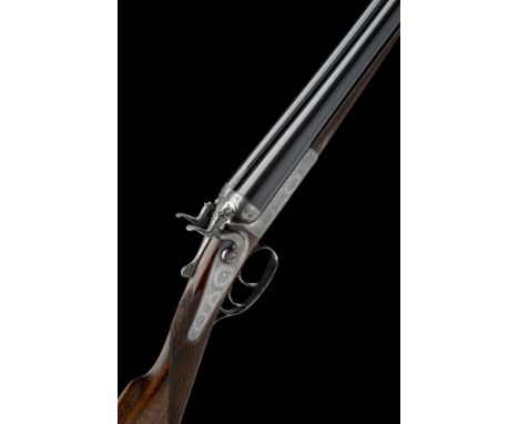 PURDEY A 12-BORE TOPLEVER HAMMERGUN, serial no. 9866, for 1877, 30in. sleeved steel to damascus nitro barrels (in 2020), the 