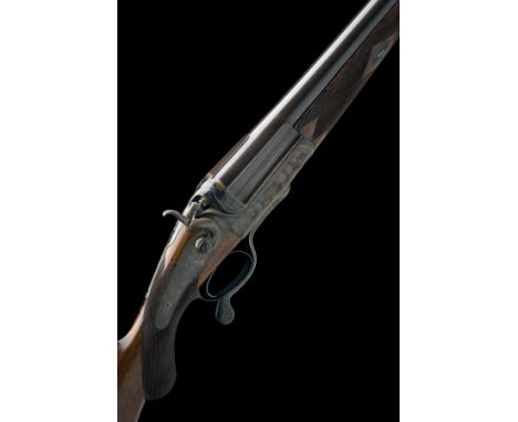 R.B. RODDA A 4-BORE SINGLE-BARRELLED ROTARY-UNDERLEVER HAMMERGUN, serial no. 26013, circa 1880, 38 7/8in. nitro reproved fine