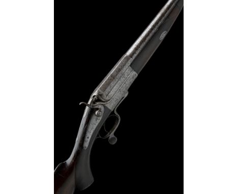 W. KAVANAGH & SON AN 8-BORE SINGLE-BARRELLED ROTARY-UNDERLEVER HAMMERGUN, serial no. 6856, circa 1883, 36in. black powder onl