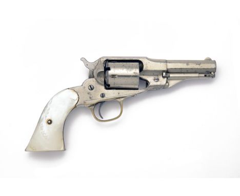 E. REMINGTON & SONS, USA A .380 (RIMFIRE) FIVE-SHOT REVOLVER, MODEL 'FACTORY CONVERSION OF THE NEW MODEL POLICE', serial no. 