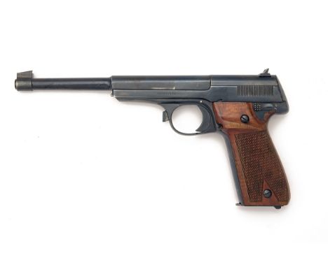 WALTHER, GERMANY A SCARCE .22 (L/R) SEMI-AUTOMATIC TARGET-PISTOL, MODEL '1932 OLYMPIA', serial no. 4776, pre-war production, 