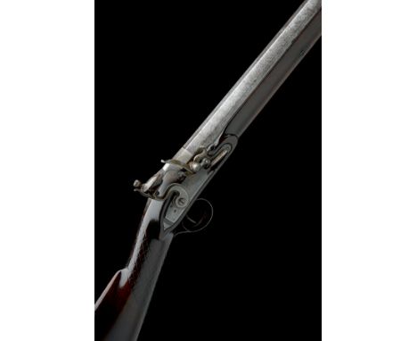 BARBER &amp; BOALER, NEWARK A 10-BORE FLINTLOCK FOWLING-PIECE, no visible serial number, circa 1804-1816, with octagonal to s