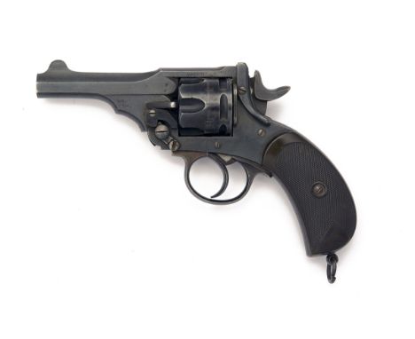 WEBLEY FOR ARMY & NAVY CSL, LONDON A .455 SIX-SHOT DOUBLE-ACTION REVOLVER, MODEL 'MKIII COMMERCIAL', serial no. 7526, circa 1