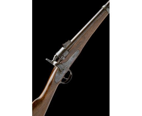 JOSLYN FIRE ARMS CO., USA A .52 (RIMFIRE) SINGLE-SHOT CARBINE, MODEL '1864 CARBINE', serial no. 4612, for 1864, with tapering