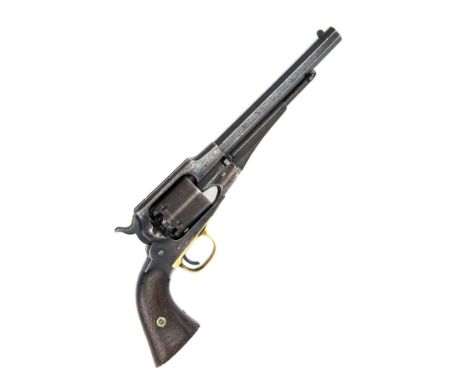 E. REMINGTON &amp; SONS, USA A .44 PERCUSSION REVOLVER, MODEL '1858 NEW MODEL ARMY', serial no. 42618, circa 1865, with blued