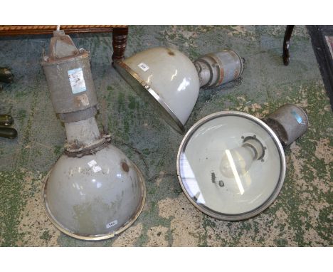 Industrial Lighting - Three Parmar industrial light units (3)