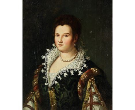Florentine School, 19th CenturyPortrait of a lady, thought to be Bianca Capello de Medicioil on panel 70.1 x 56.2cm (27 5/8 x