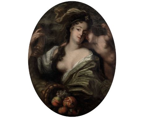 Follower of Pierre Gobert (Fontainebleau 1662-1744 Paris)Portrait of a lady, traditionally identified as Françoise d'Aubigné,