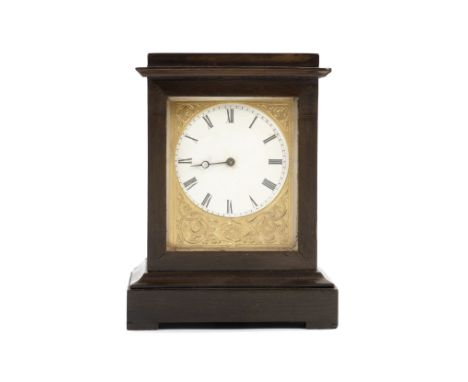 A mid 19th century mahogany mantel timepiecethe movement signed V.A.P. Brevette and numbered 901the rectangular case with ste