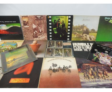 16 Classic Rock LPs to include Yes, The Who, Humble Pie etc. various conditions. 