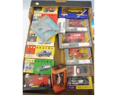 A quantity of boxed die-cast vehicles to include 1:43 scale Vanguards, Corgi etc.