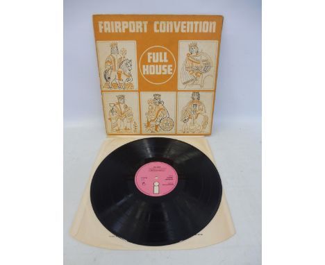 Fairport Convention Full House, first pressing ILPS9130, on Pink Island label, in at least vg+ condition.