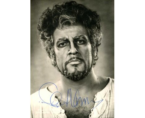 OPERA: Selection of signed postcard photographs (some vintage) by various male opera singers, and one conductor, comprising P