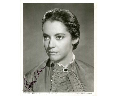 ACTORS PORTRAYING THE FAMOUS: A good selection of signed 8 x 10 photographs by various film and television actors and actress