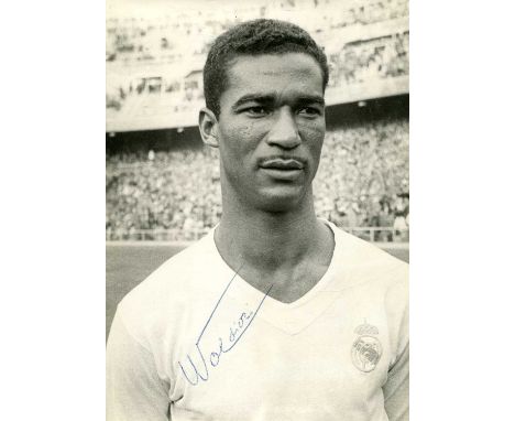 DIDI: (1928-2001) Waldyr Pereira. Brazilian footballer who played in three FIFA World Cups (1954, 1958 & 1962), winning the l