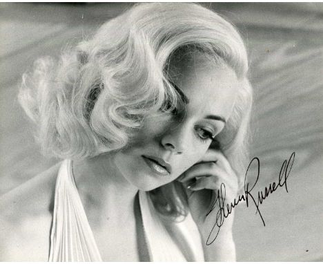 RUSSELL THERESA: (1957- ) American actress. Signed 10 x 8 photograph of the blonde actress in a pensive head and shoulders po