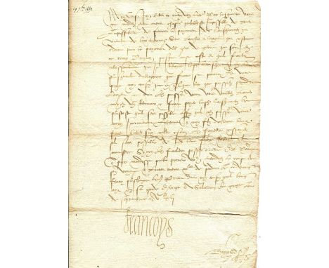FRANÇOIS I: (1494-1547) King of France 1515-1547. First King of France from the Angouleme branch. He succeeded his cousin and