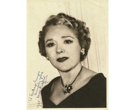 PICKFORD MARY: (1892-1979) Canadian-born American actress, Academy Award winner. Vintage signed and inscribed sepia 7 x 9 pho