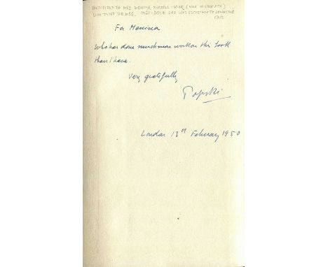 PENIAKOFF VLADIMIR ´POPSKI´: (1897-1951) Belgian Lieutenant-Colonel, the founder and commanding officer of No. 1 Demolition S