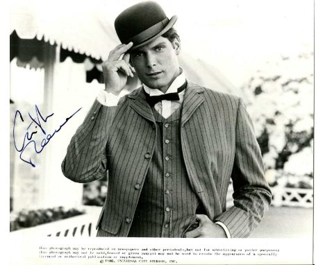 REEVE CHRISTOPHER: (1952-2004) American actor, remembered for playing the title character in the superhero film Superman (197