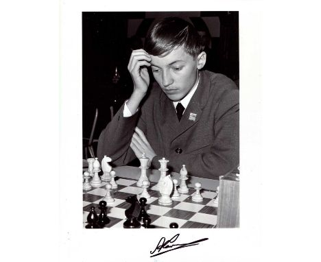 KARPOV ANATOLY: (1951- ) Russian Chess Grandmaster, World Champion 1975-85 and FIDE World Champion 1993-99, widely considered