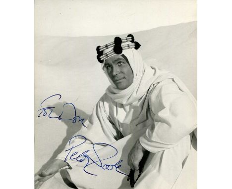 O´TOOLE PETER: (1932-2013) British actor, an Academy Award nominee for Best Actor on eight occasions, the first being in 1962