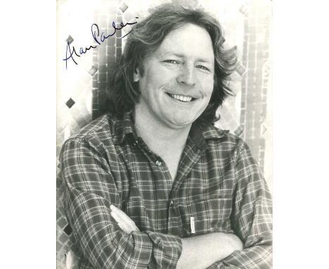 PARKER ALAN: (1944-2020) English film director, screenwriter and producer whose films won six Academy Awards. Signed 8 x 10 p