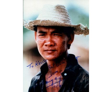 NGOR HAING S.: (1940-1996) Cambodian-American physician and actor, Academy Award winner for Best Supporting Actor in 1984 for
