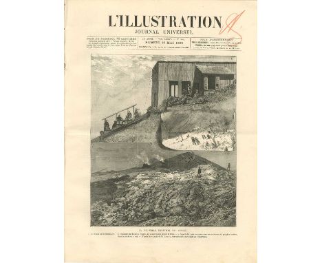 ALEXANDER III: (1845-1894) Emperor of Russia 1881-94. Attractive signed printed large folio copy of L´Illustration Journal Un