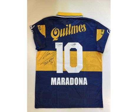 MARADONA DIEGO: (1960-2020) Argentinean Footballer, 1986 World Cup winner, widely considered the best player of all time. A s