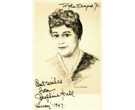 HULL JOSEPHINE: (1886-1957) American actress, Academy Award winner for Best Supporting Actress in 1950 for her role as Veta L