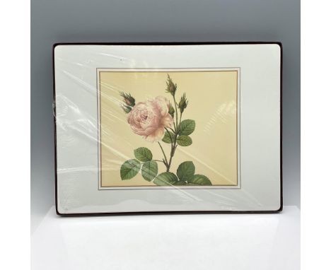 New in original packaging, hand gilded lacquered finish with felt backing. This item has its original box: 16"L x 12"W x 1.25
