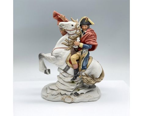 Limited edition 744 of 2500. Detailed figure inspired by Capodimonte artist, Santini Pucci. This figurine depicts Napoleon on