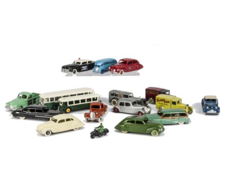 Dinky Toy Replicas, Copies & Repaints, including Rilitoys (5), Club Dinky France (3), DGM (2) and others, F-VG (17) THIS LOT 