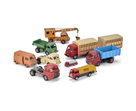 CIJ (France) Commercial Vehicles, including Ref.3/21 'Shell' Tanker, Ref.3/80 Renault Tipping Truck, Ref.3/90 Renault Estafet