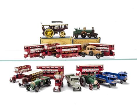 First & Second Series Matchbox MOY, including No.5 Bentley, No.7 Leyland Lorry, No.6 AEC Lorry, No.2 B Type London Bus (3), N