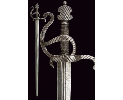 A riding sword, dating: late 16th Century, provenance: North Italy, dating: late 16th Century, provenance: North Italy, Strai