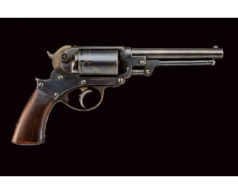 A rare conversion of Star Army D.A. 1858 Army Revolver, dating: 1875-1890, provenance: USA, dating: 1875-1890, provenance: US