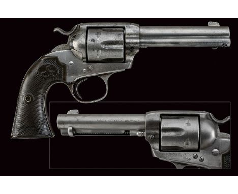 Colt Bisley Model Single Action Army Revolver, dating: 1875-1890, provenance: USA, dating: 1875-1890, provenance: USA, Round,